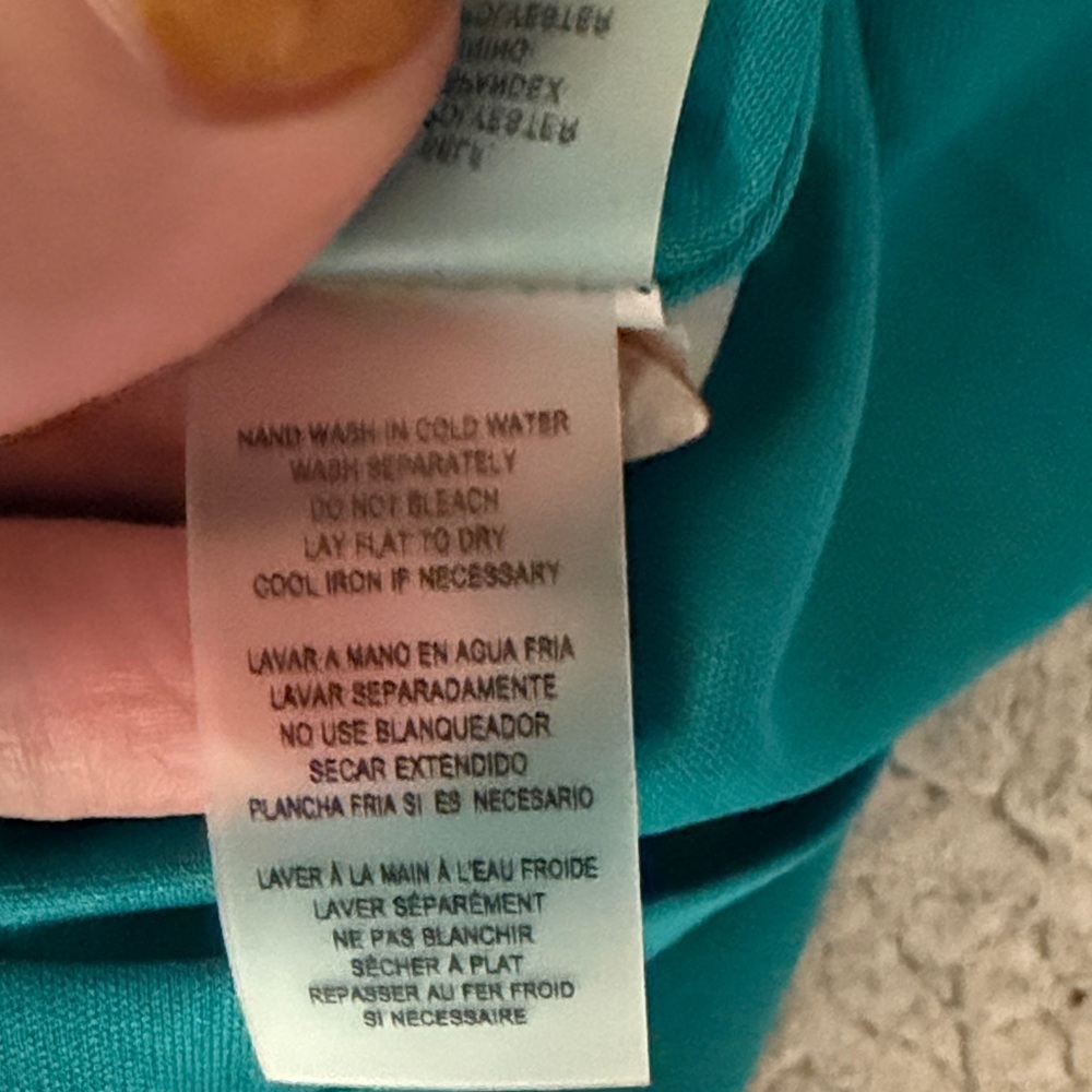 Guess Women's Turquoise Asymmetrical Dress Size 4 New - Picture 8 of 9